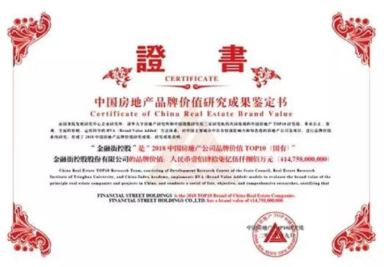 �����ֿع��ٵǡ�2018�й����ز���˾Ʒ�Ƽ�ֵTOP10�����У���